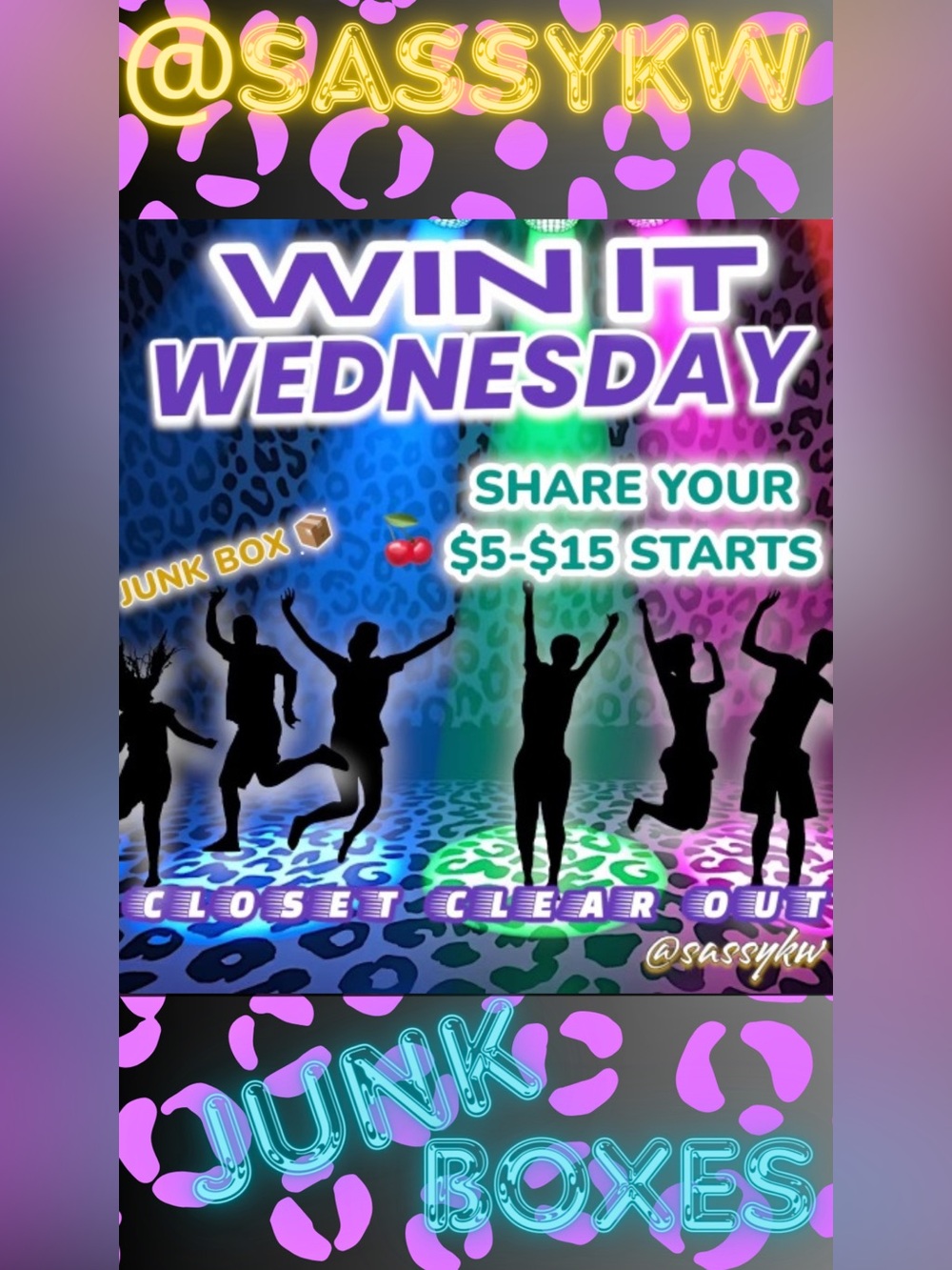 SASSYKW LIVE WIN IT WEDNESDAY
